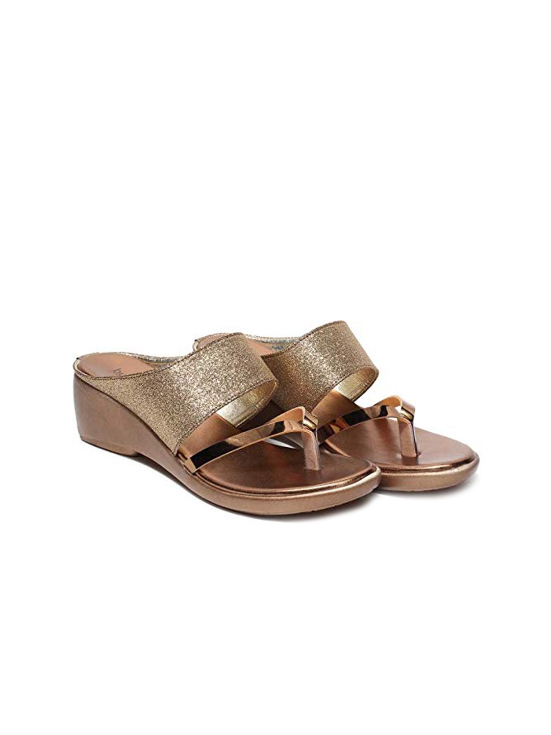 

Butterflies Wedge Heels, Copper