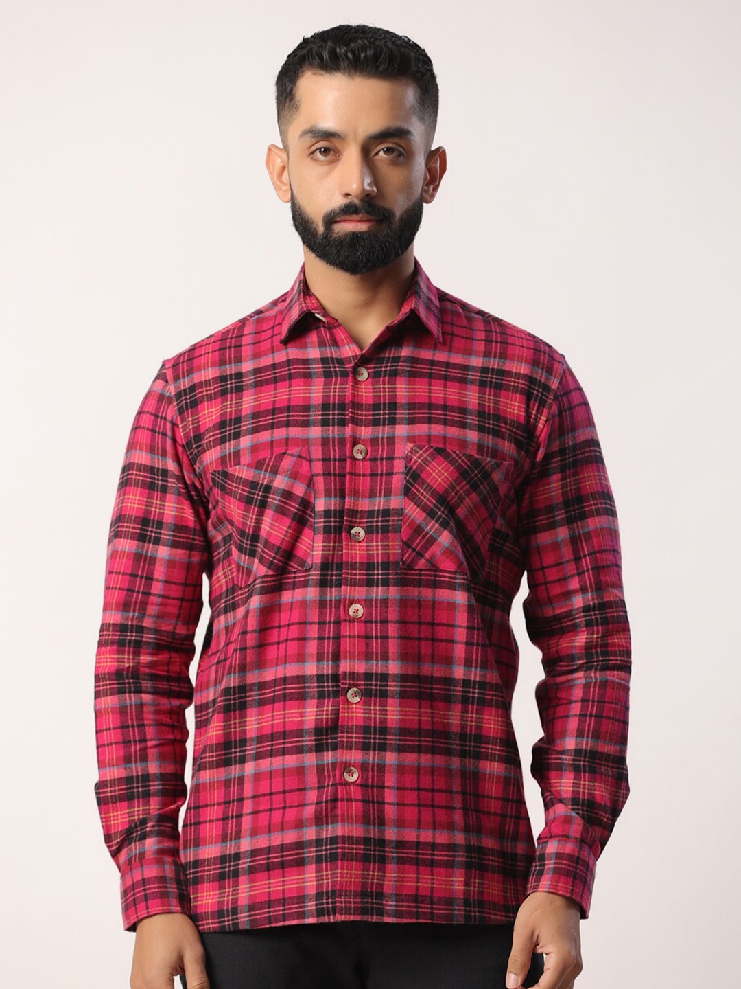 

Tistabene Men Multicoloured Checked Casual Shirt, Multi