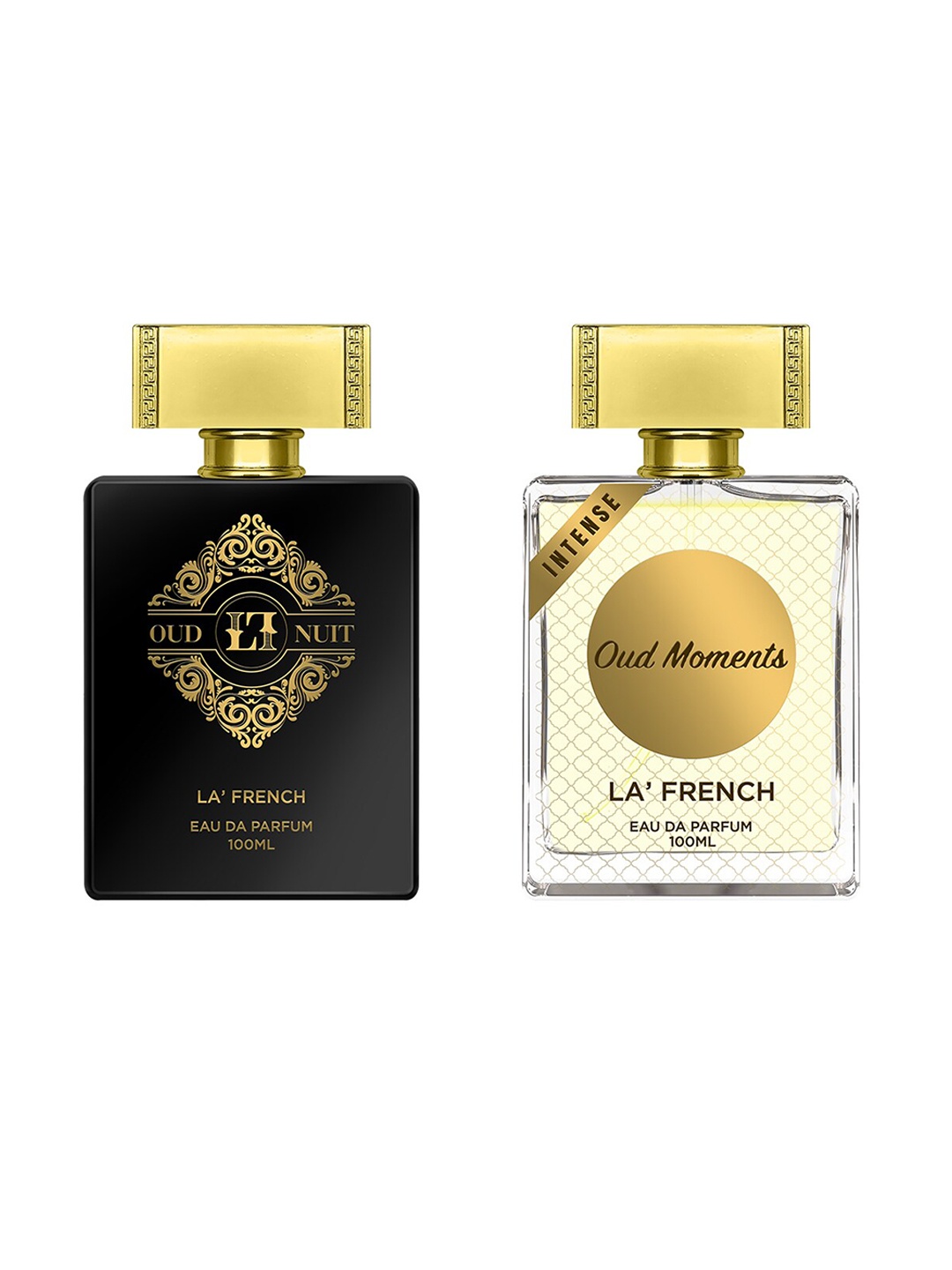 

La French Set Of 2 Oud Nuit & Oud Moments Eau De Parfum - 100ml Each, Black