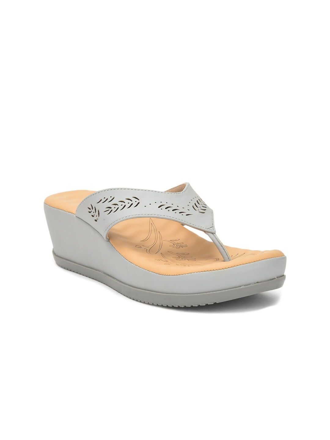 

Liberty Open Toe Laser Cuts Wedge Heels, Blue