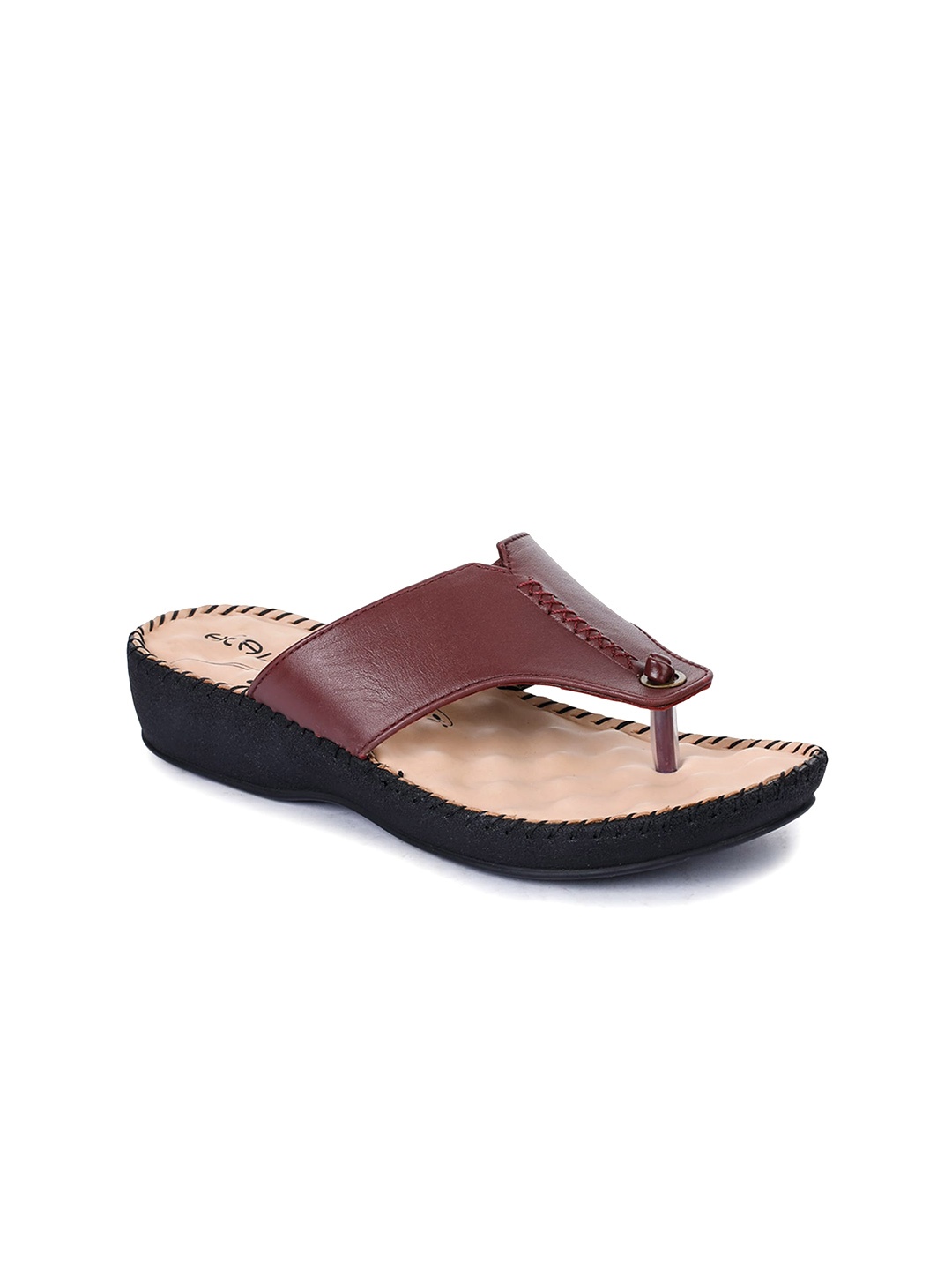

Liberty Open Toe Leather Comfort Heels, Brown