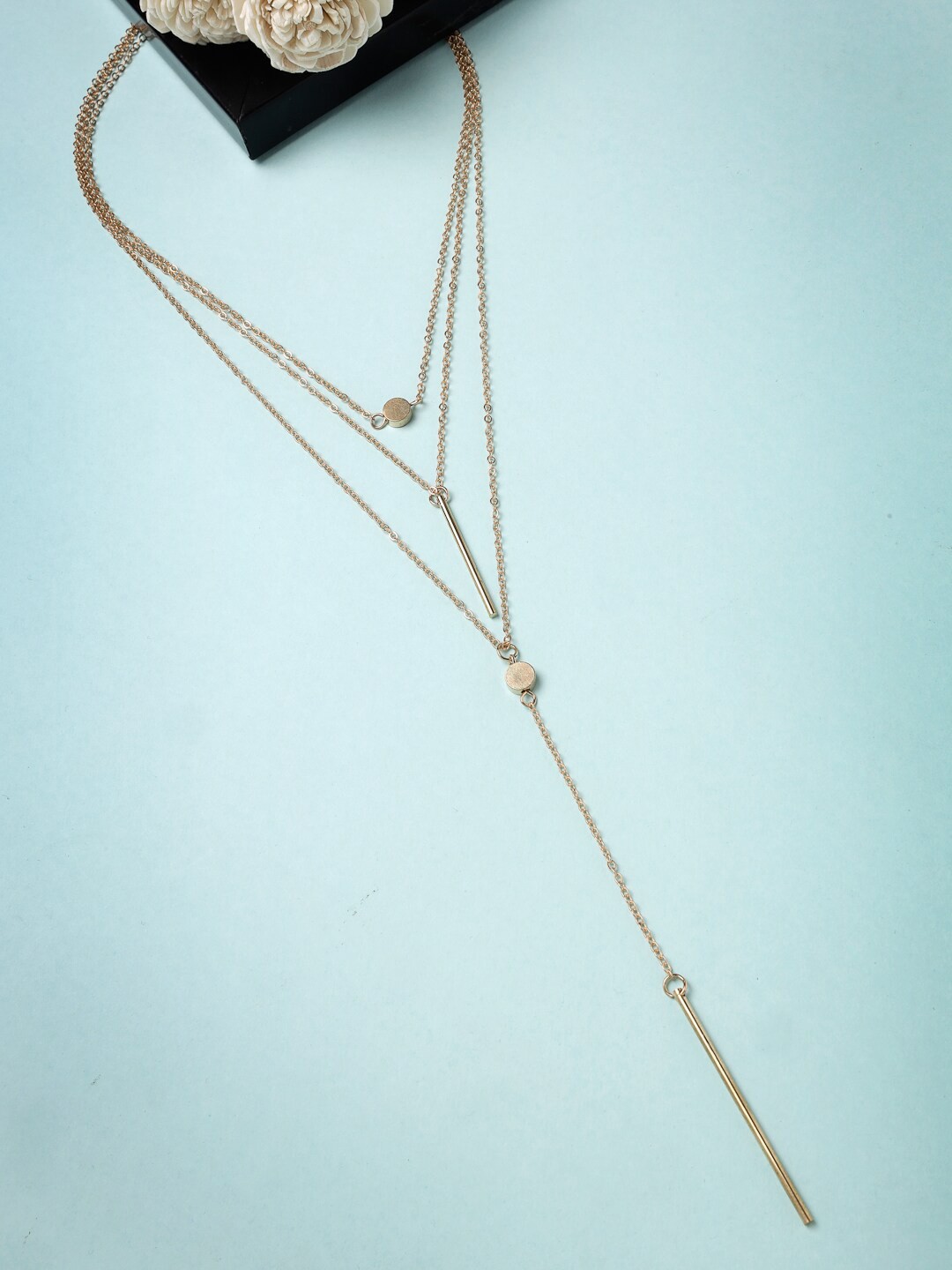 

Scintillare By Sukkhi Gold-Plated Layered Necklace