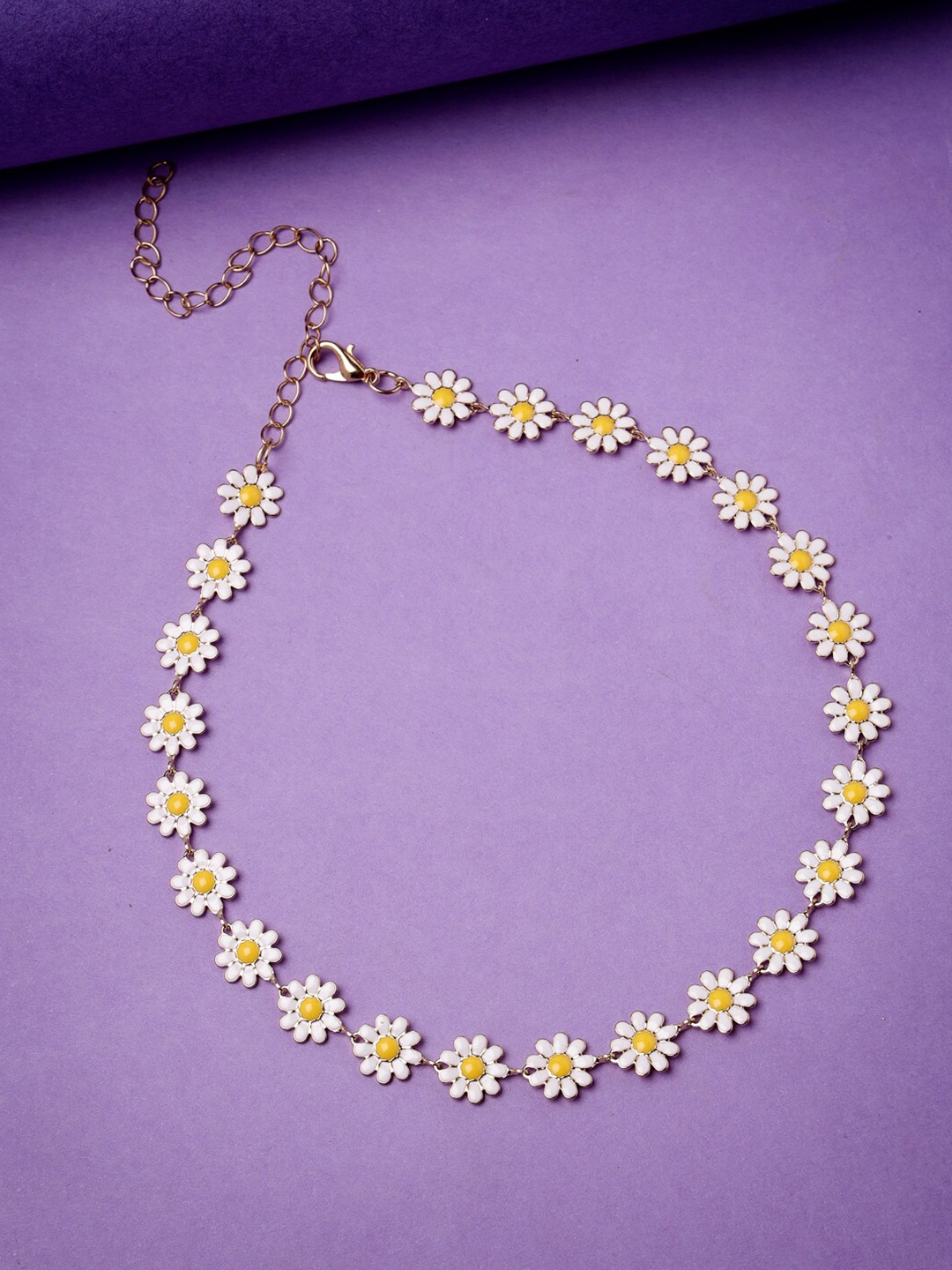 

Scintillare By Sukkhi Gold Plated Floral Necklace
