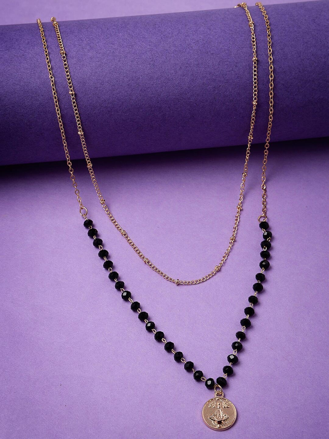

Scintillare By Sukkhi Gold Plated Layered Necklace
