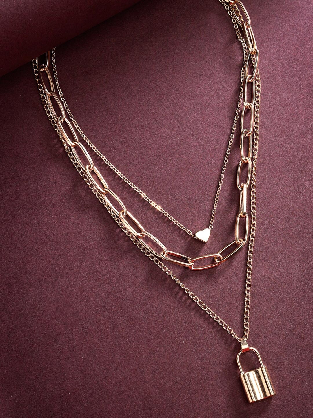 

Scintillare By Sukkhi Gold-Plated Layered Necklace