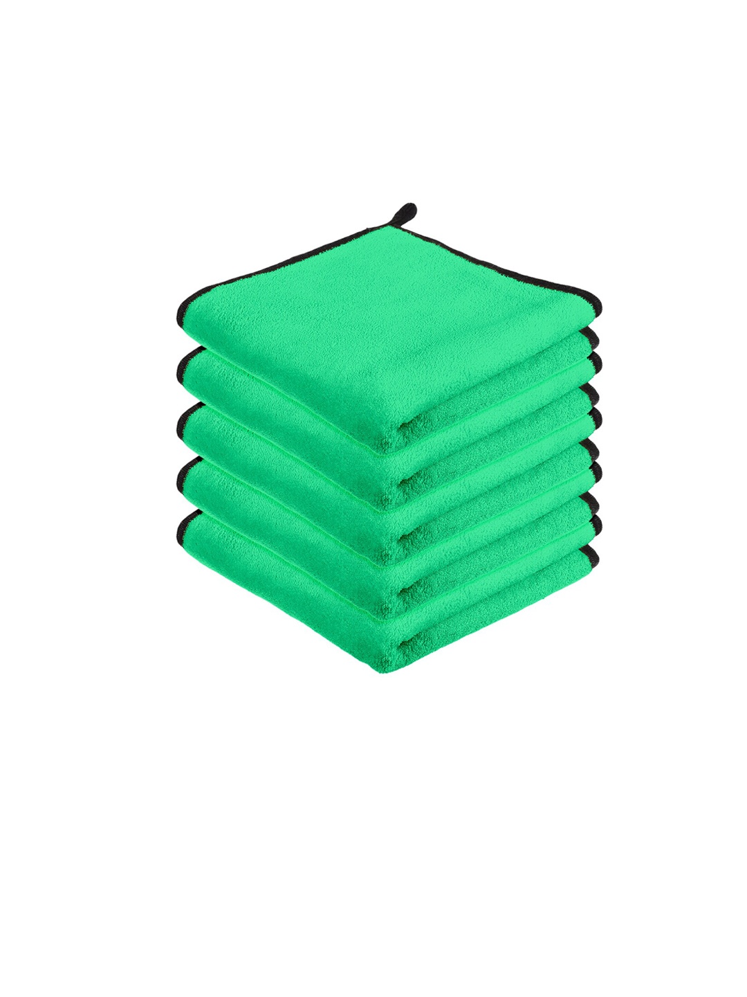 

Kuber Industries Green 5 Pieces Microfiber Kitchen Towels
