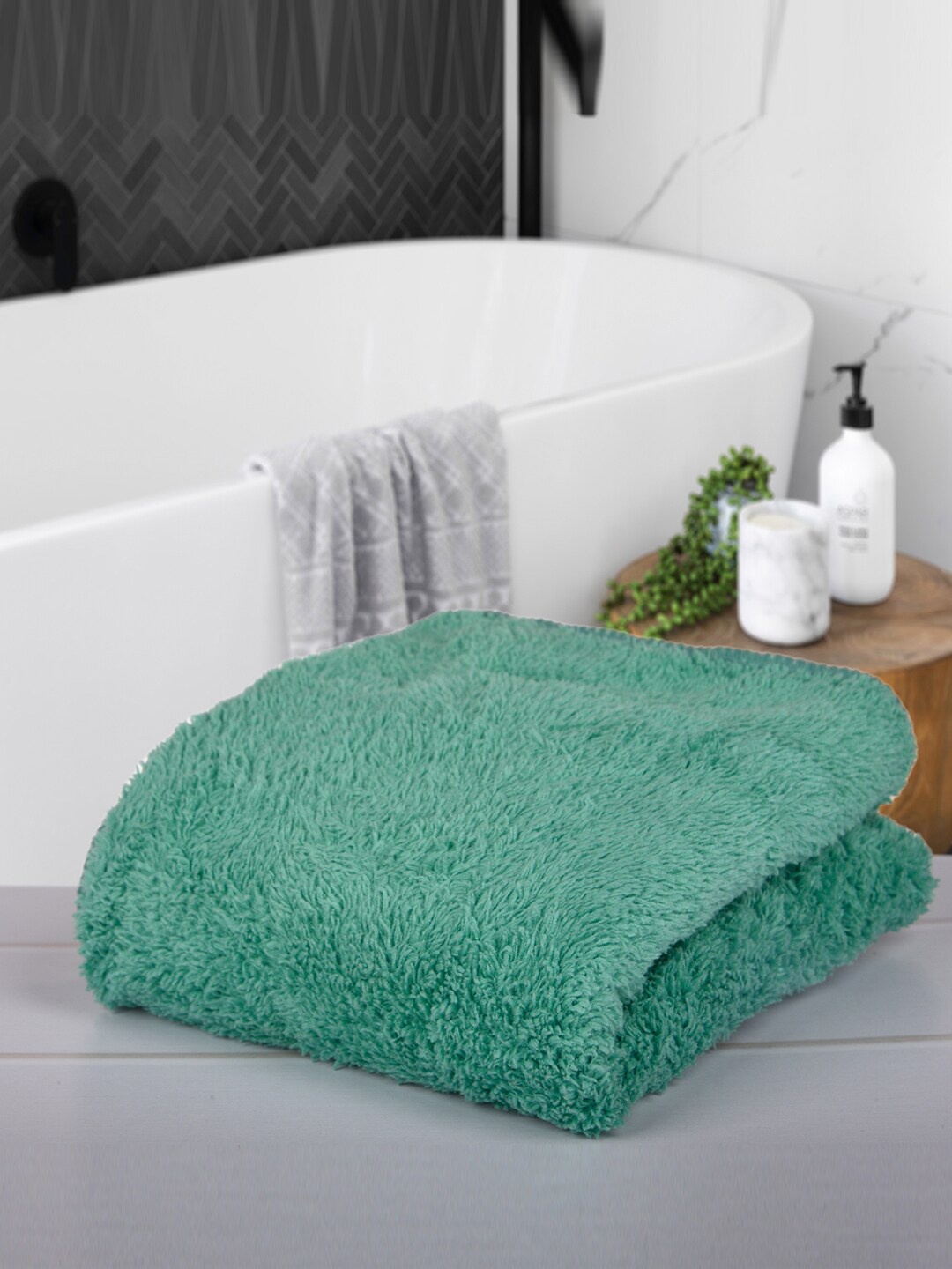 

Kuber Industries Green 4 Pieces Microfiber Kitchen Towels