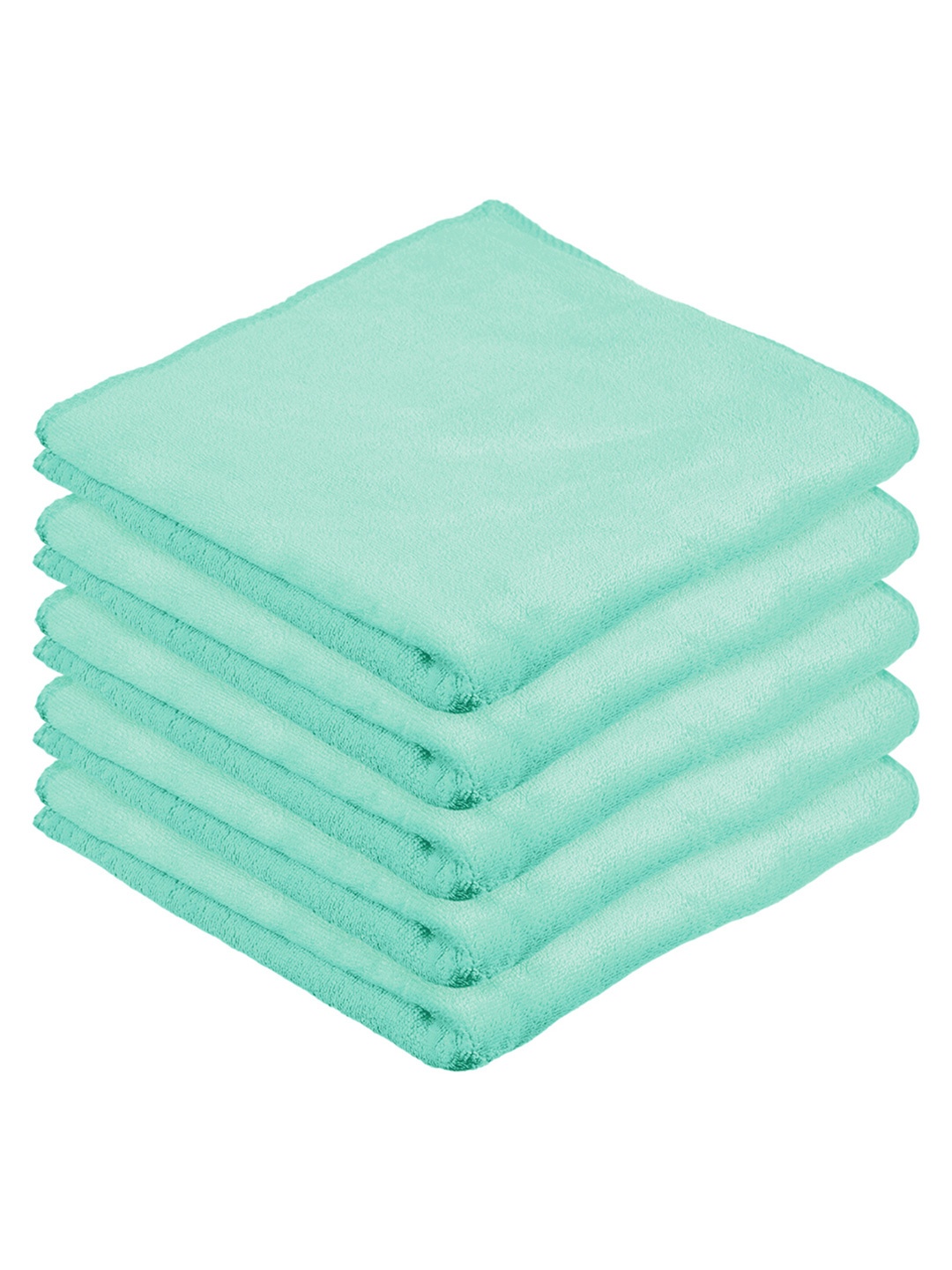 

Kuber Industries Green 5 Pcs Kitchen Towels