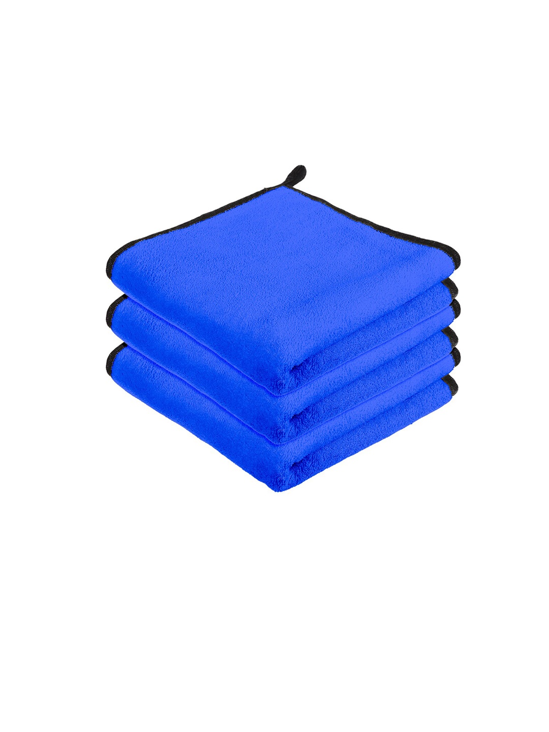 

Kuber Industries Set of 3 Blue 400 GSM Kitchen Towels