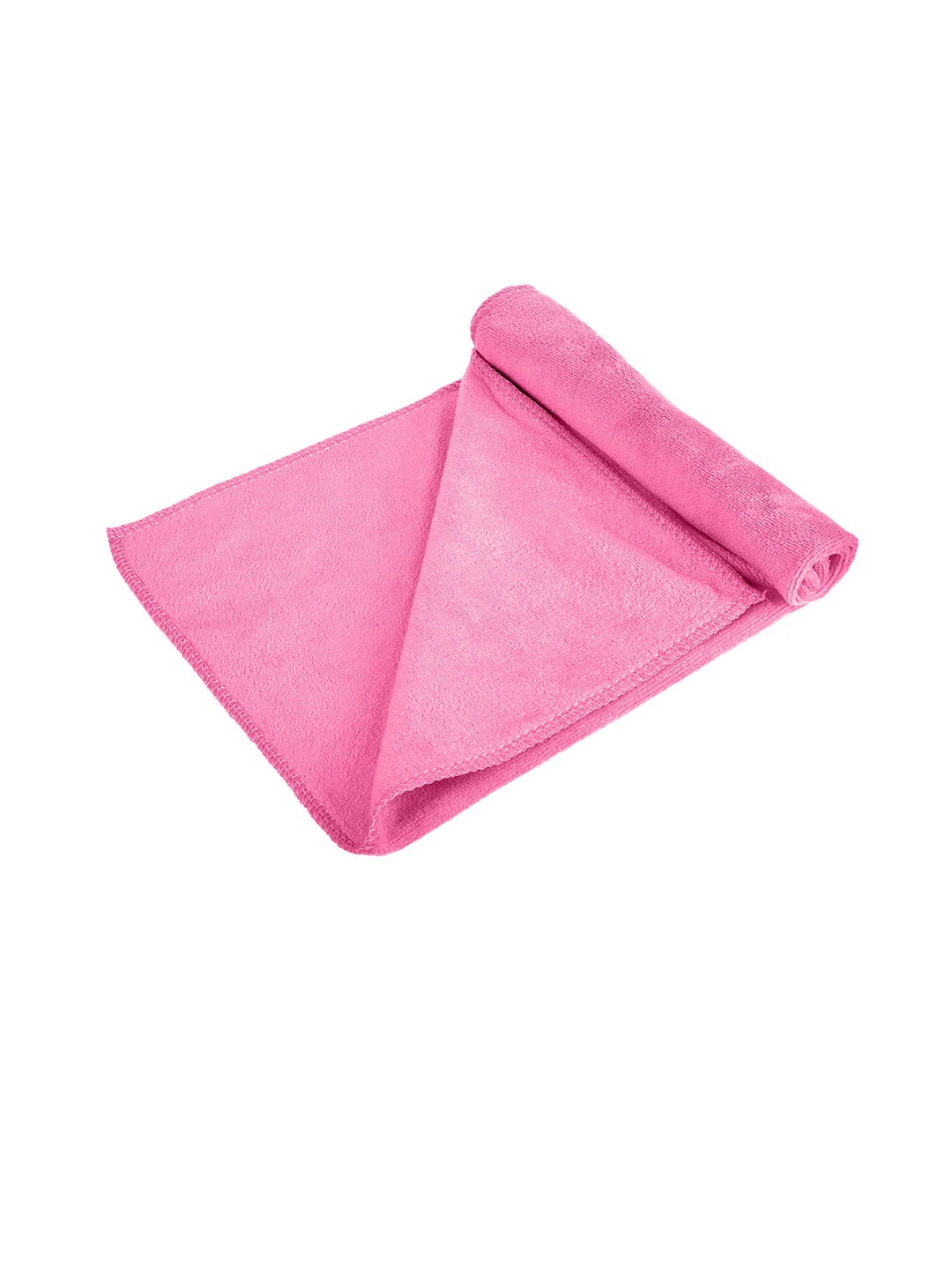 Kuber Industries Pink 3 Pcs Microfiber Kitchen Towels