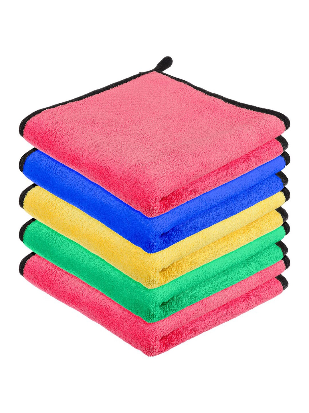 

Kuber Industries 5-Pcs Pink & Blue 400 GSM Kitchen Towels