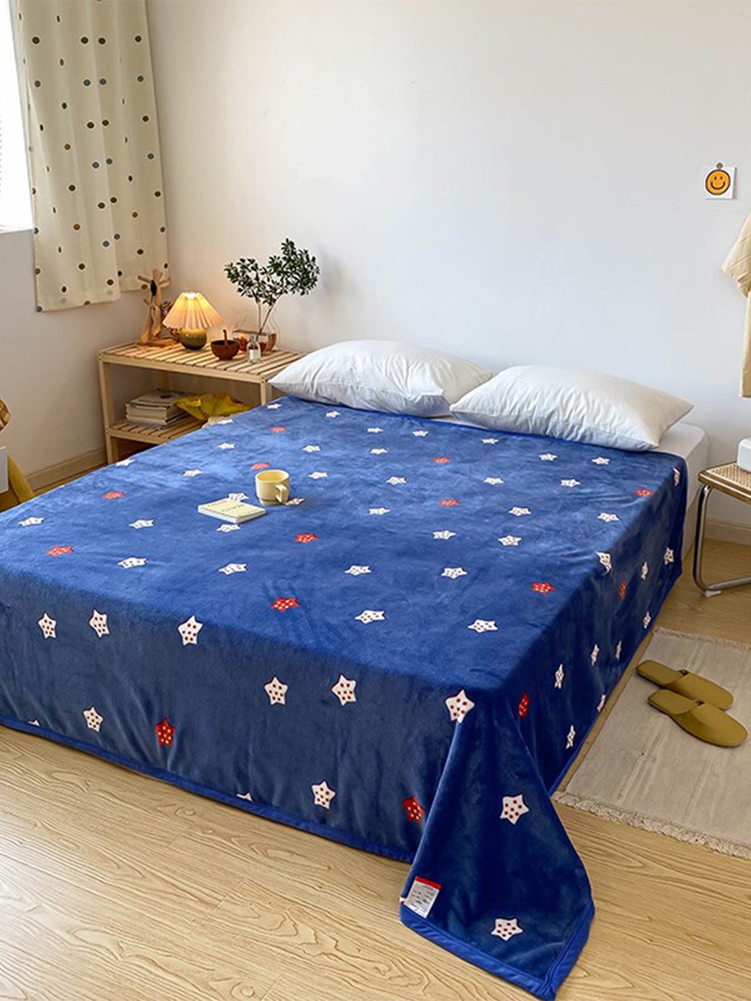 

JC Collection Blue AC Room Double Bed Blanket