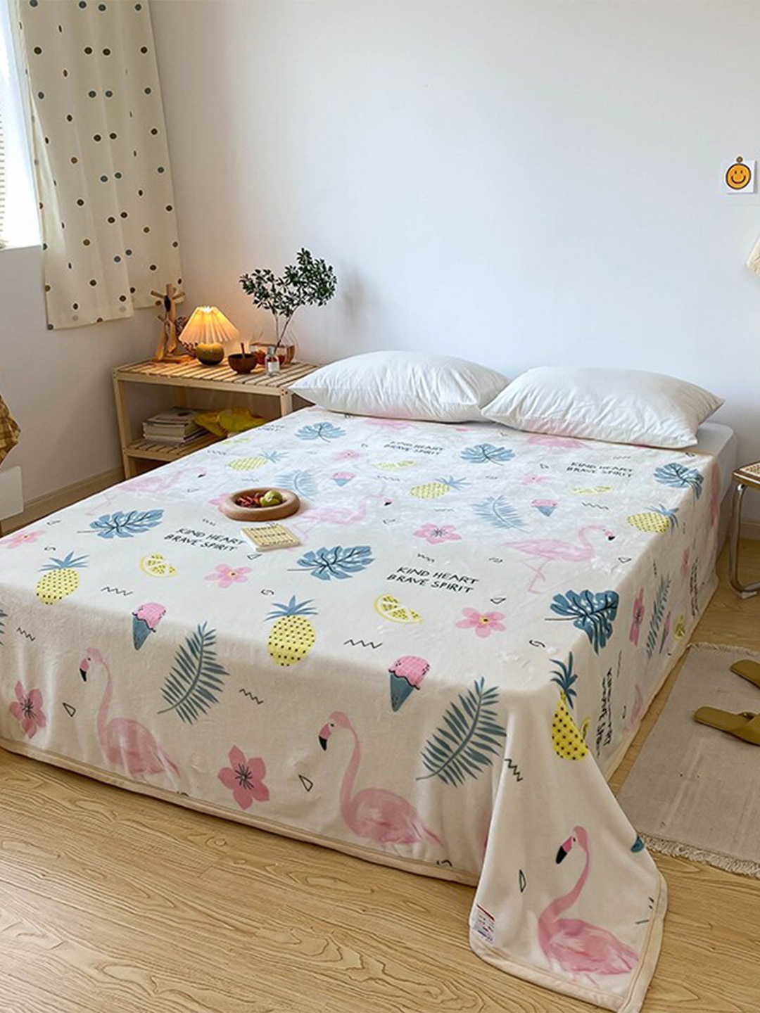 

JC Collection White AC Room Double Bed Blanket