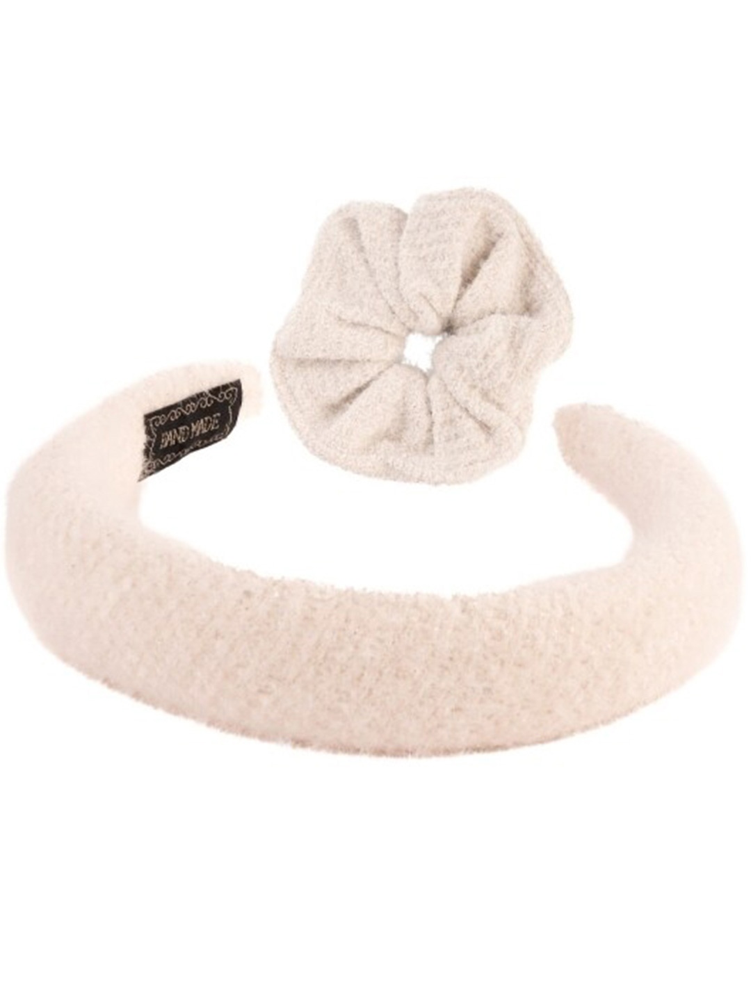 

Lulala Cute Hairband With Scrunchies, Off white