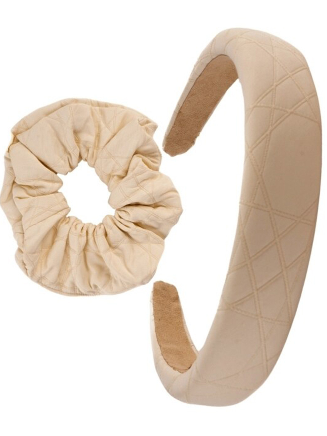 

Lulala Cute Hairband With Scrunchies, Off white