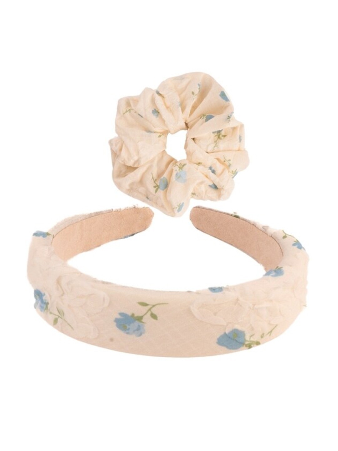 

Lulala Printed Hairbands & Scrunchies, White