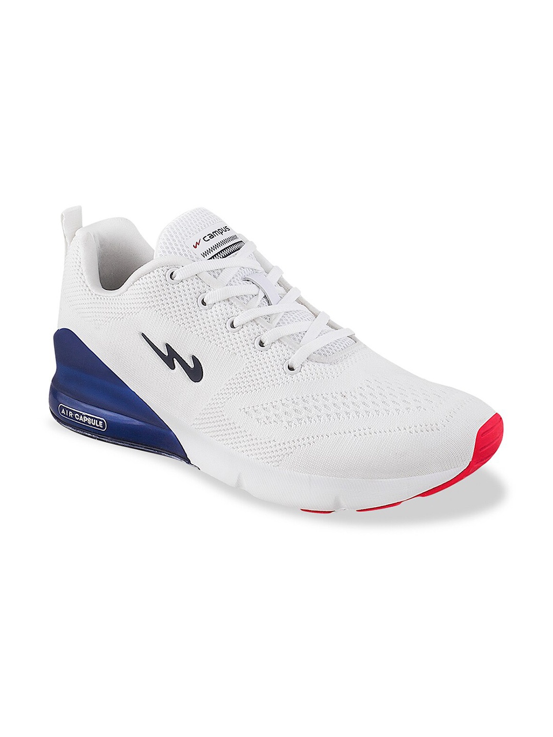 

Campus Men NORTH PLUS Lace-Up Running Shoes, White