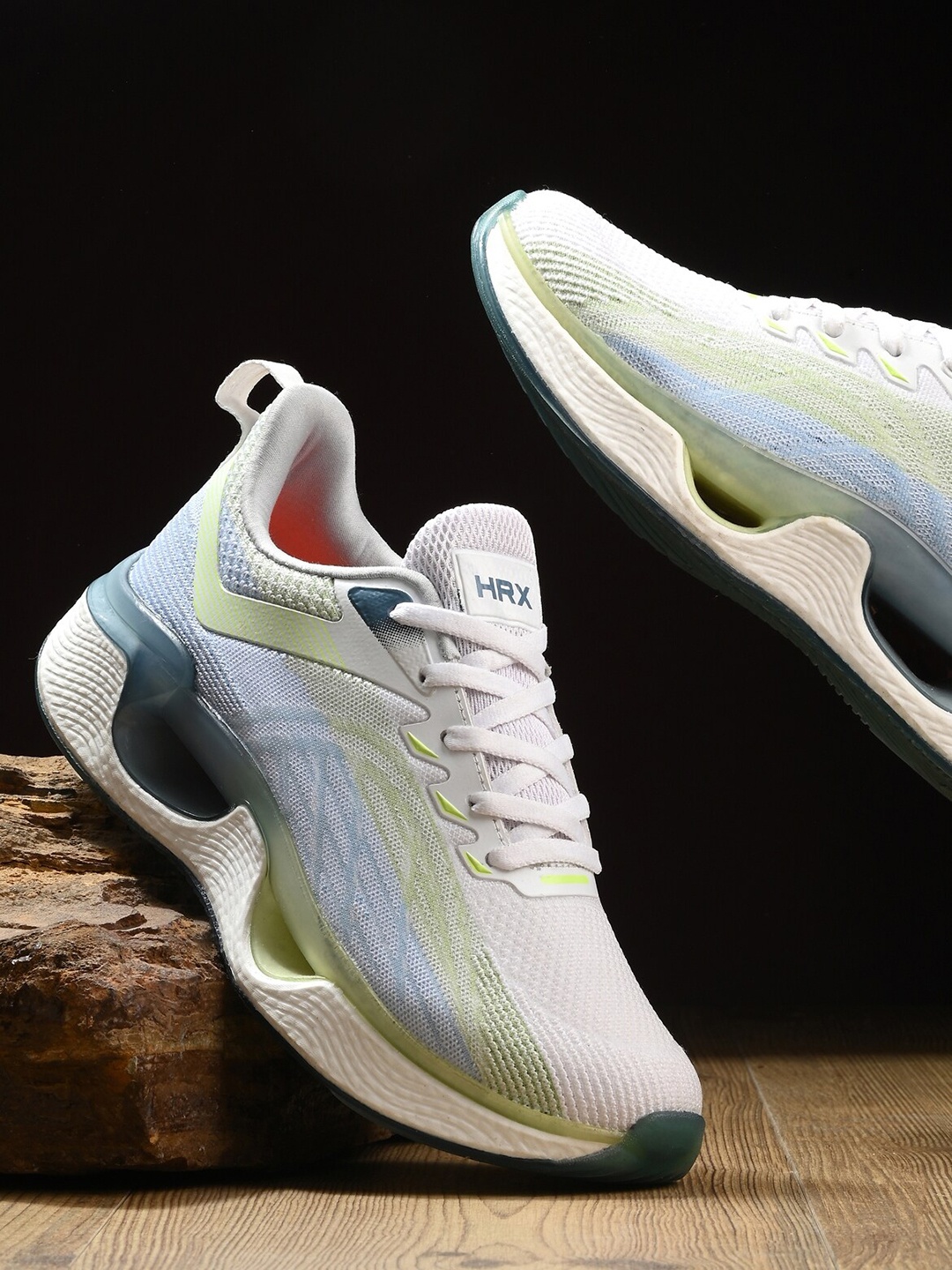 

HRX by Hrithik Roshan Men Aircube Running Sports Shoes, White