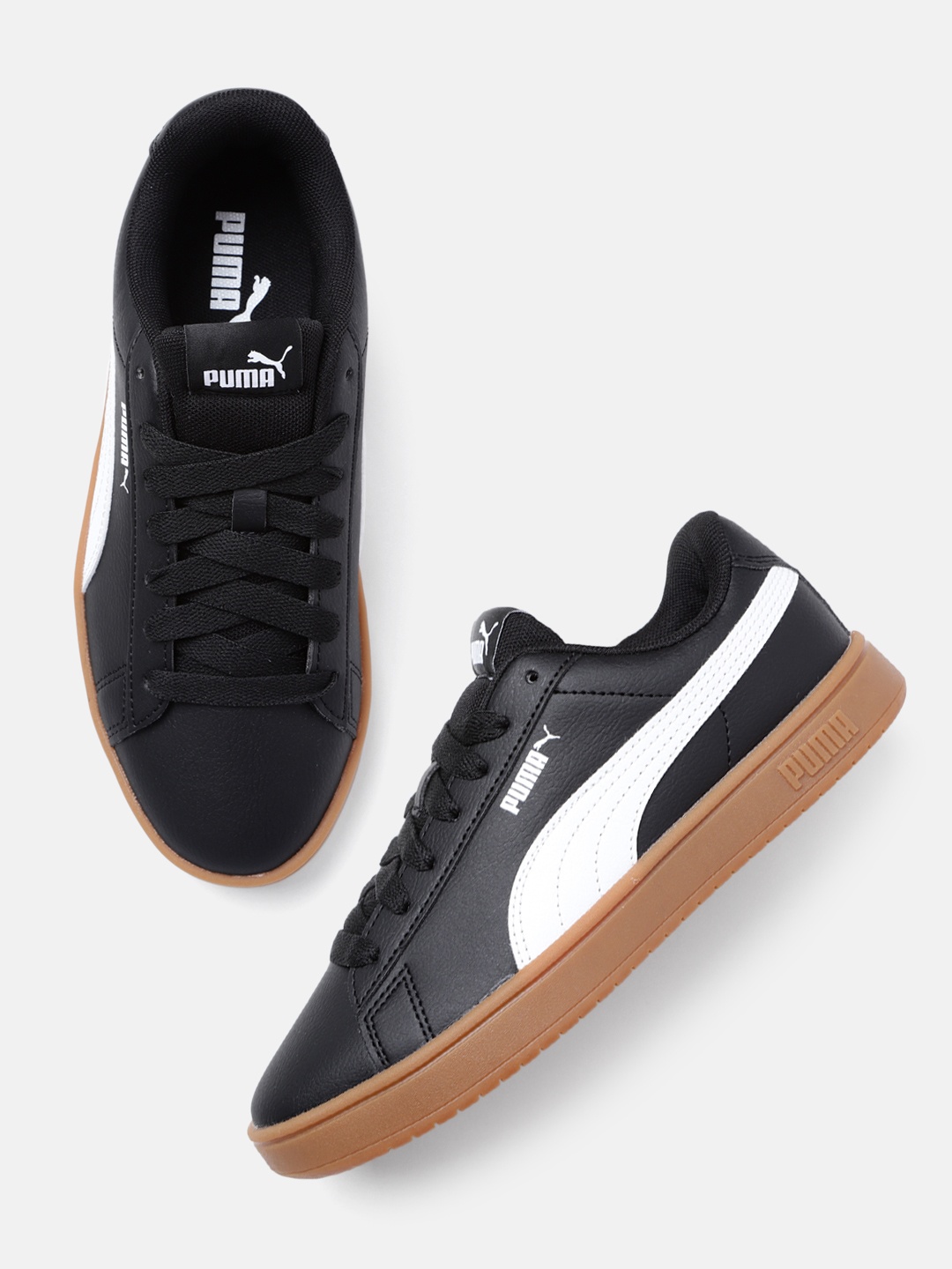 

Puma Unisex Rickie Classic Sneakers, Black
