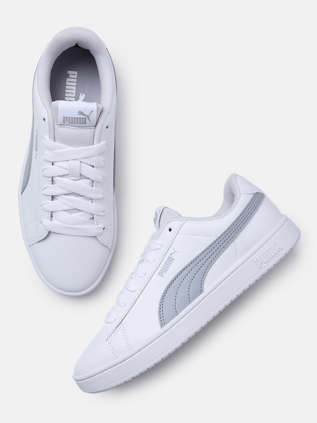 

Puma Unisex Rickie Classic Sneakers, White