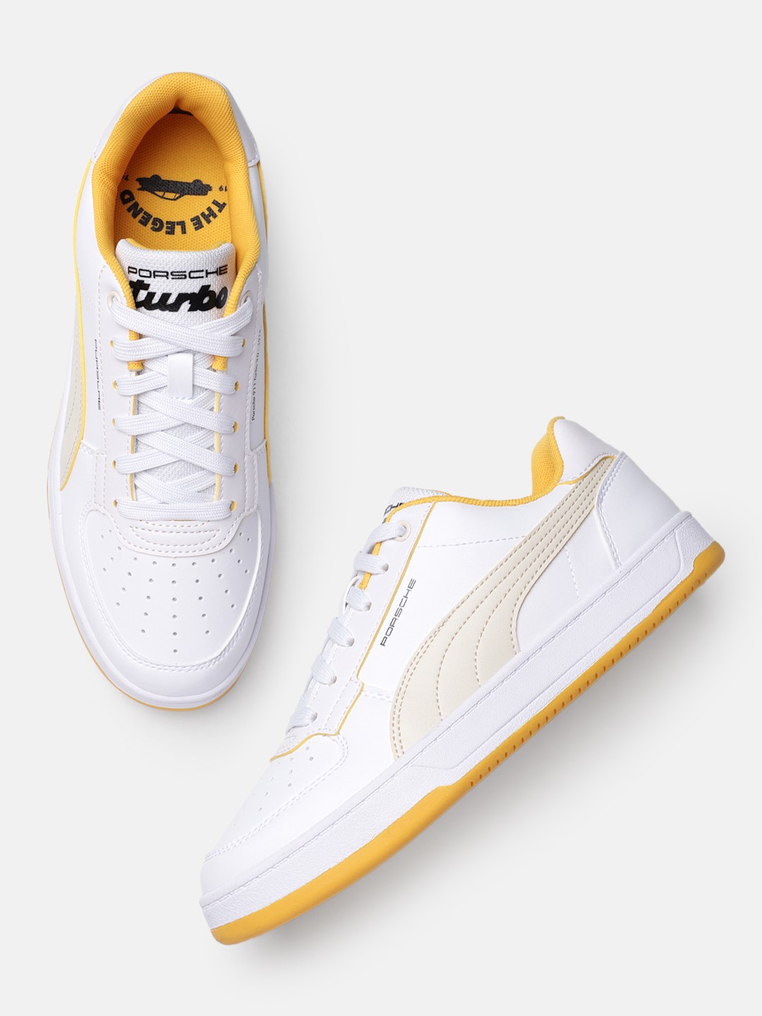 

PUMA Motorsport Unisex Perforated Porsche Legacy Caven 2.0 Trainers, White
