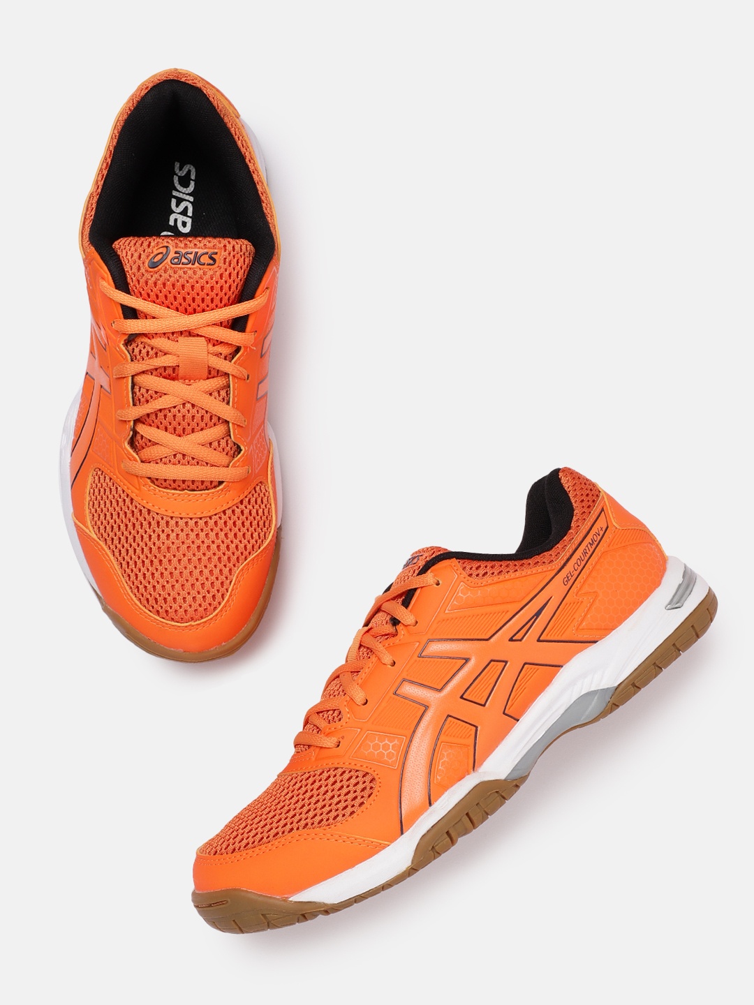 

ASICS Men Gel-Courtmov+ Badminton Shoes, Orange