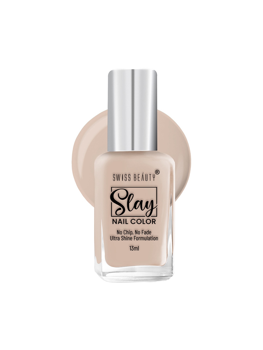 

SWISS BEAUTY Slay Ultra Shine Formulation Nail Colour 13ml - Ultra Cream 61