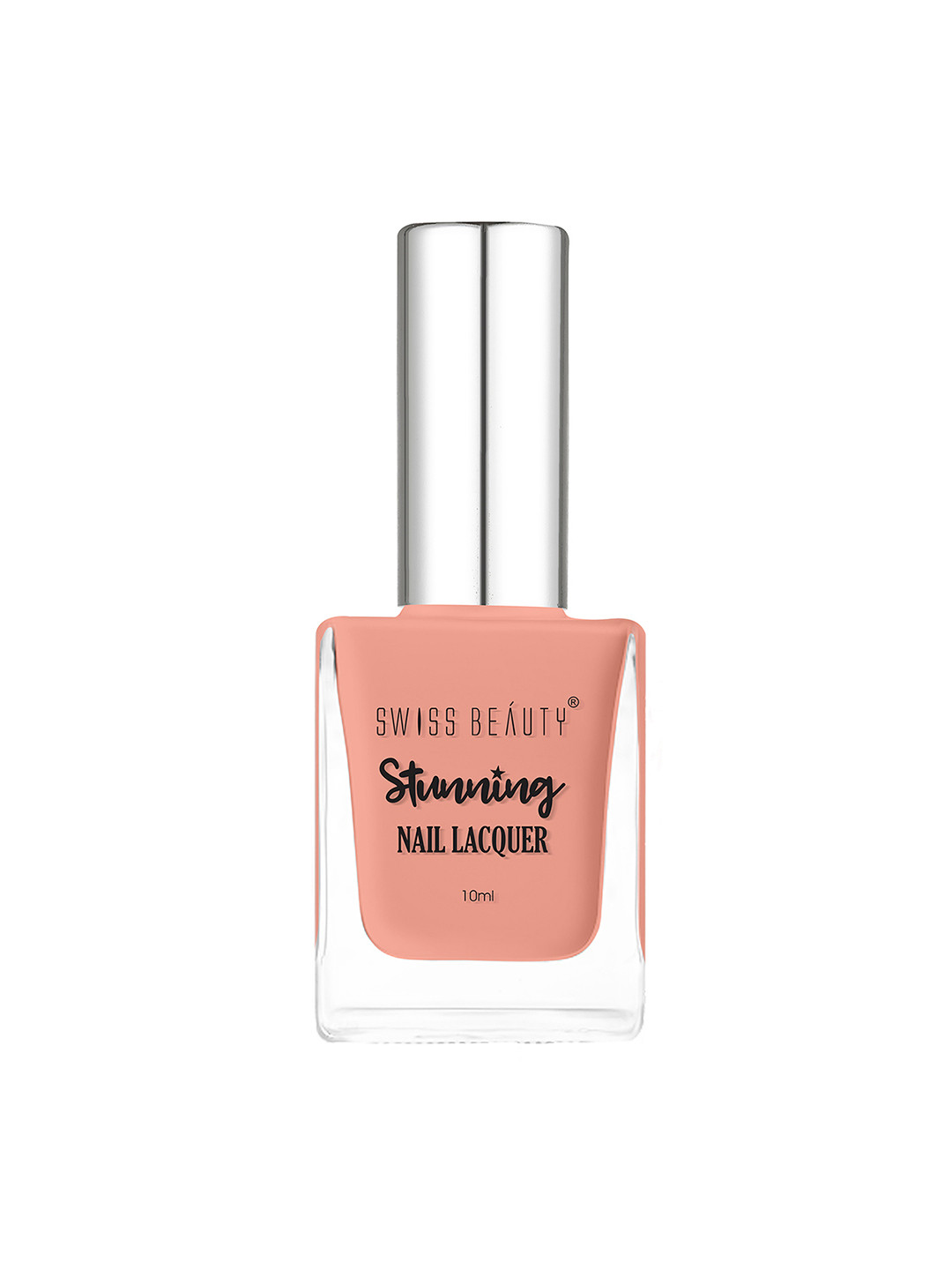 

SWISS BEAUTY Intense Pigmentation Long Stay Stunning Nail Polish 10ml - Cinnamon Stick 74, Nude