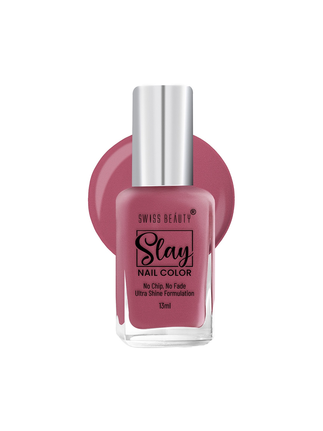 

SWISS BEAUTY Slay Ultra Shine Formulation Nail Colour 13ml - Magenta Rush 68, Pink