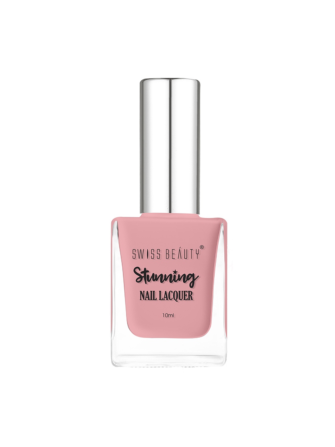 

SWISS BEAUTY Intense Pigmentation Long Stay Stunning Nail Polish 10ml - Ice Pink 94