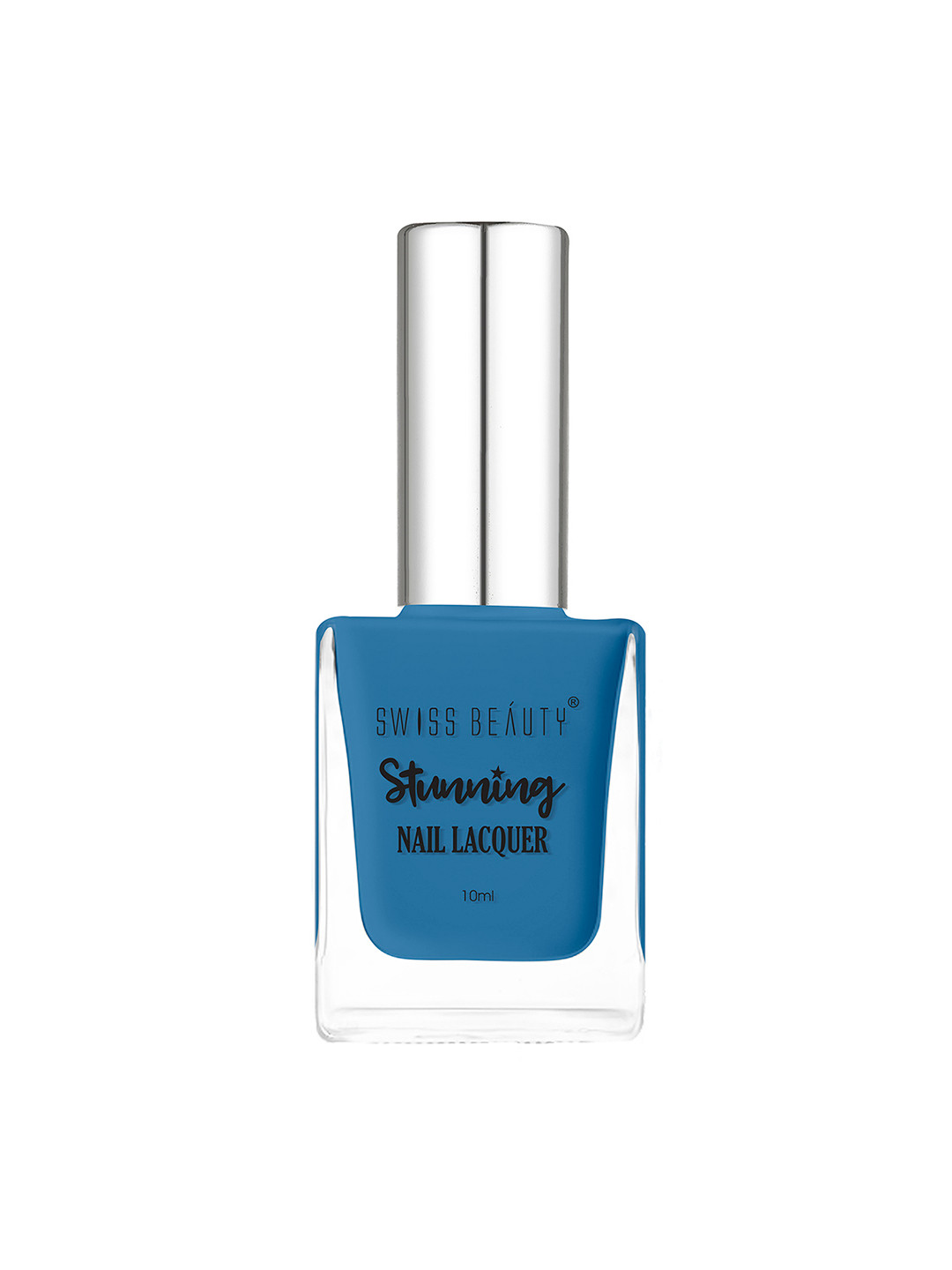 

SWISS BEAUTY Intense Pigmentation Long Stay Stunning Nail Polish 10ml - Denim Blue 87