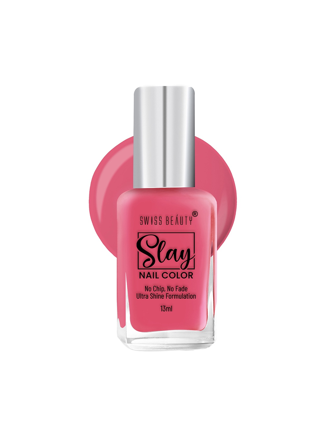 

SWISS BEAUTY Slay Ultra Shine Formulation Nail Colour 13ml - Classic Pink 76