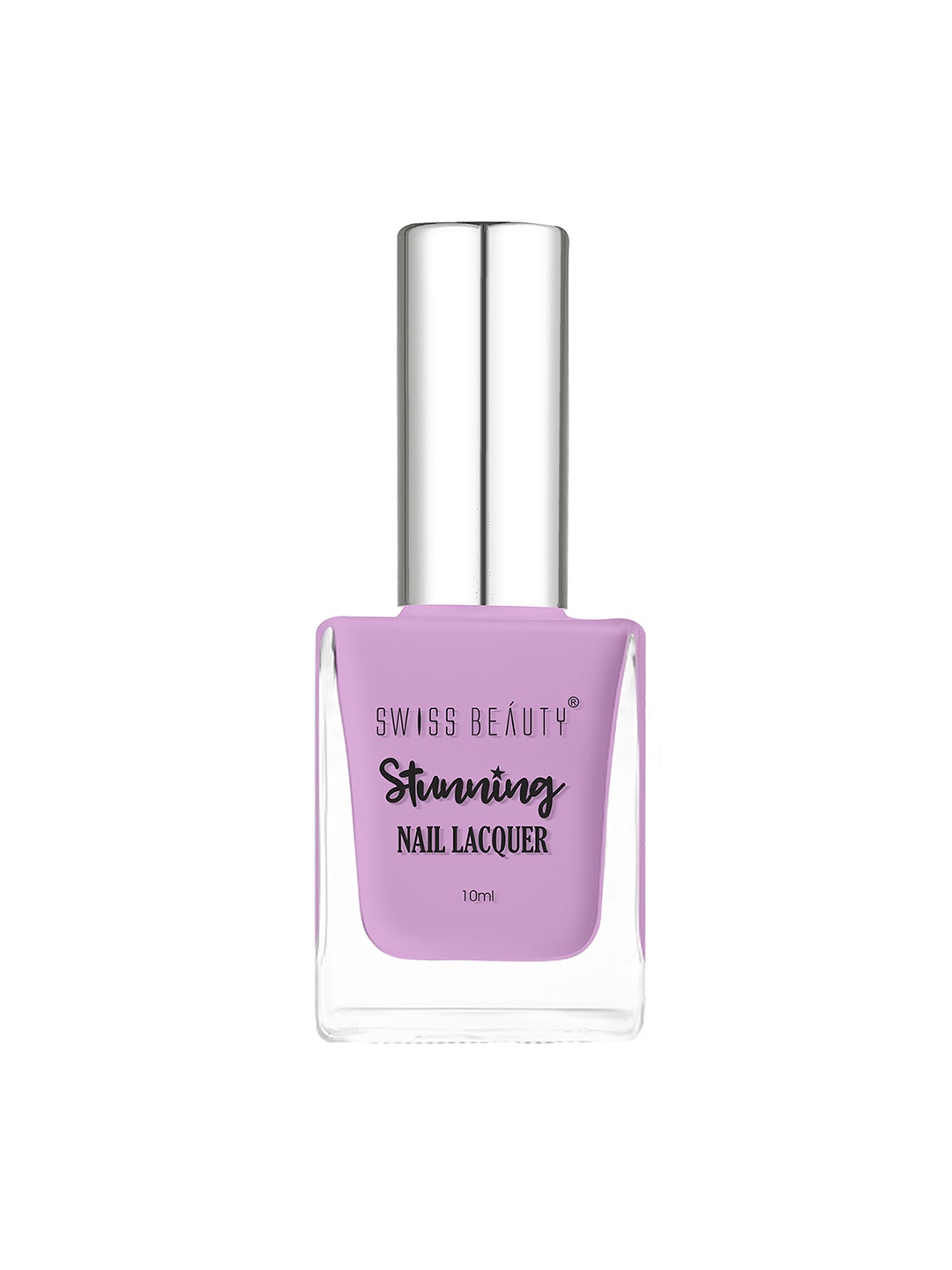 

SWISS BEAUTY Intense Pigmentation Long Stay Stunning Nail Polish 10ml - Viola Purple 91