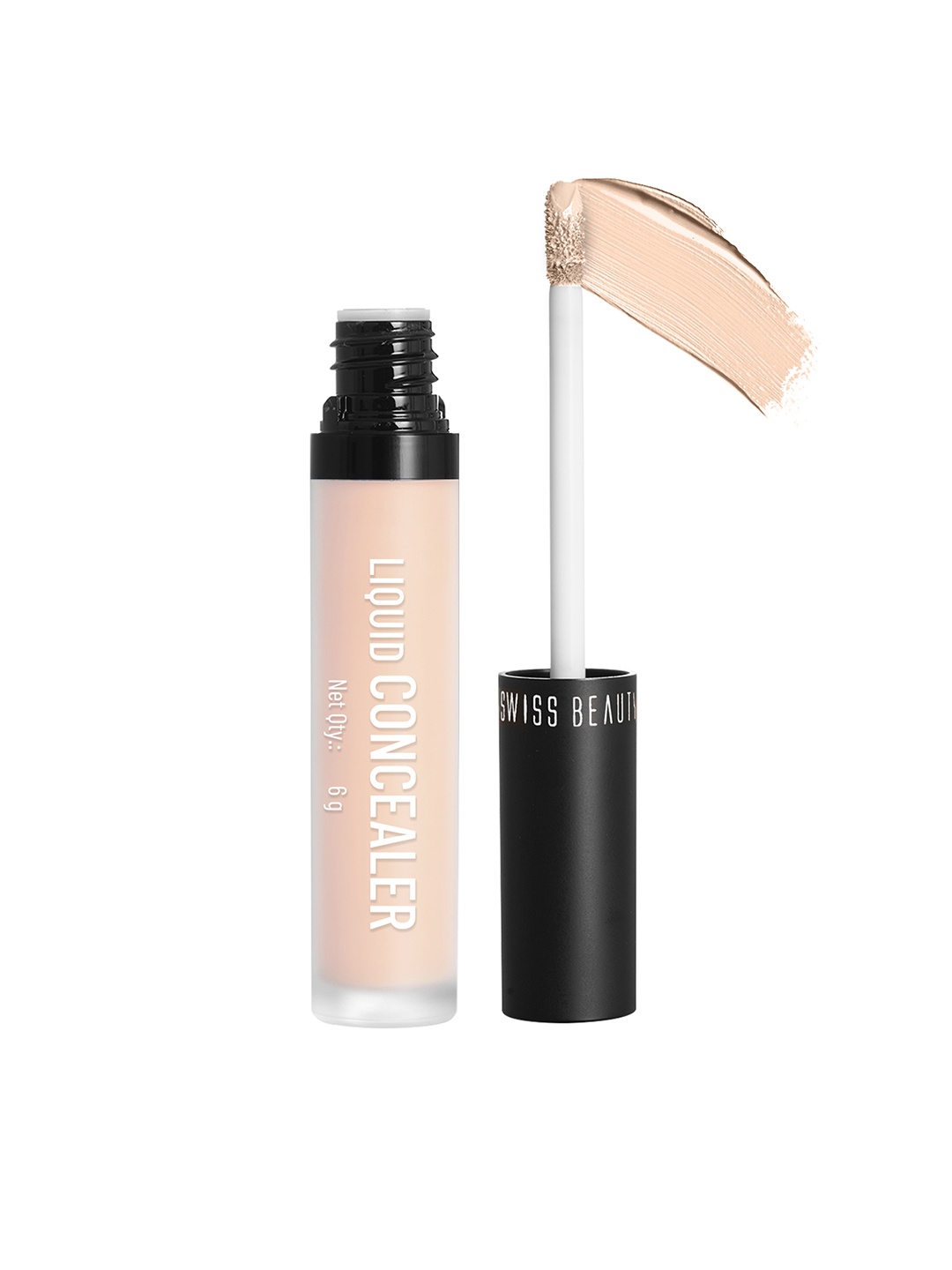 

SWISS BEAUTY Long Lasting Liquid Concealer To Cover Blemishes 6g - Natural 12, Beige