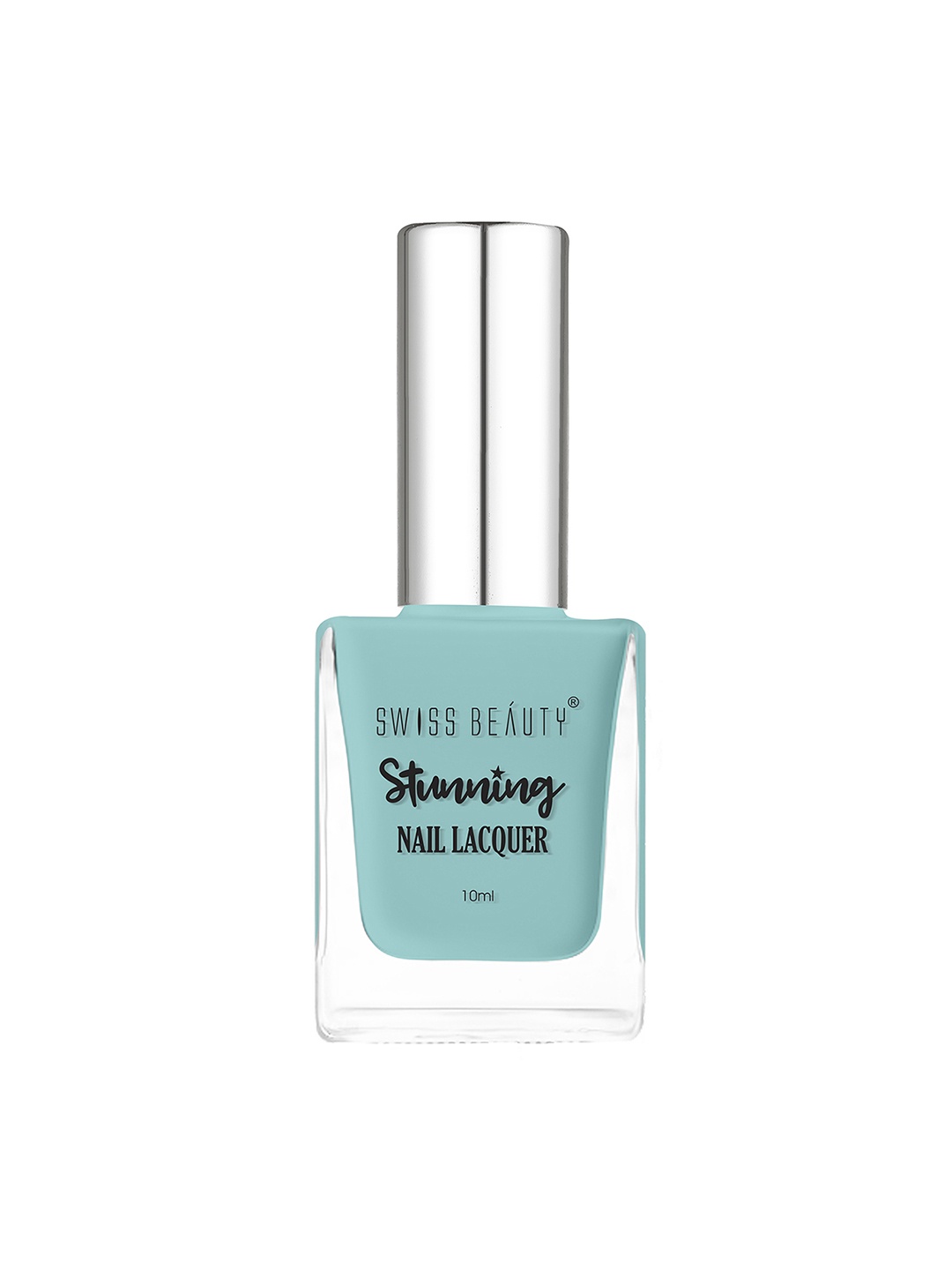 

SWISS BEAUTY Intense Pigmentation Long Stay Stunning Nail Polish 10ml - Pool Blue 88