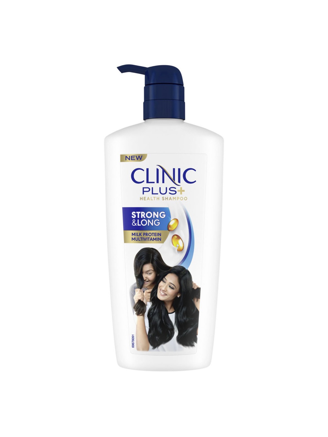 

Clinic Plus Strong & Long Shampoo with Milk Protein & Multivitamins - 650ml, White