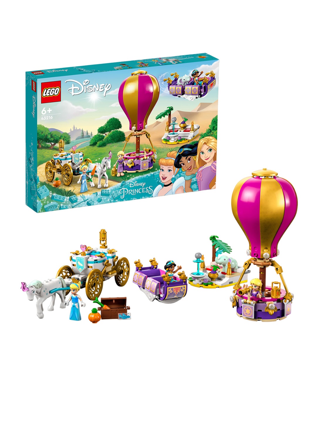 

LEGO Set Of 320 Disney Princess Enchanted Journey Building Toy Set, Pink