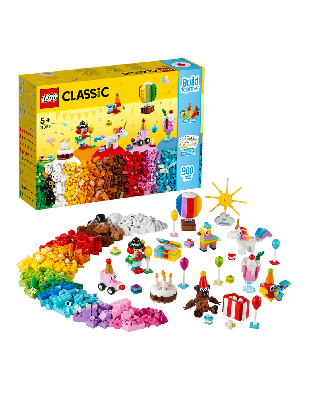 

LEGO Classic Creative Party Box 900 Pieces Construction Toy, White