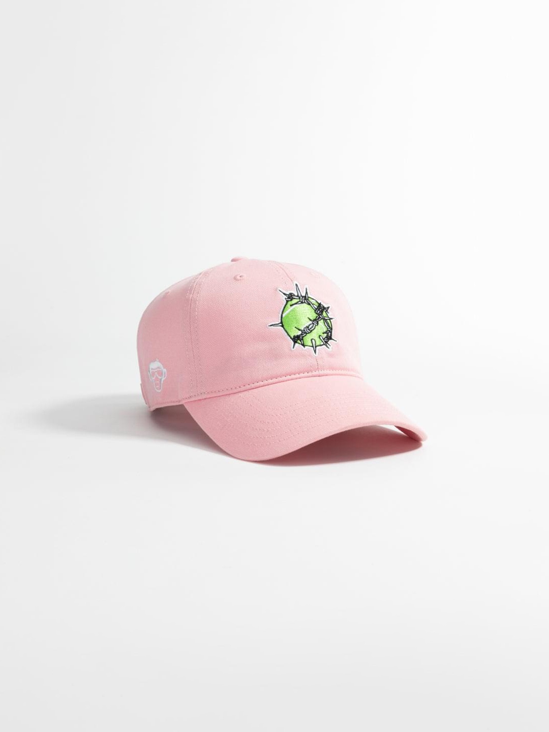 

Urban Monkey Unisex Embroidered Cotton Baseball Cap, Pink