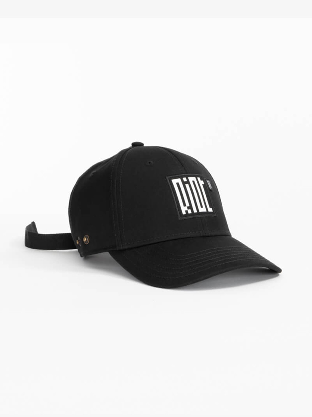 

Urban Monkey Unisex Printed Cotton Baseball Cap, Black