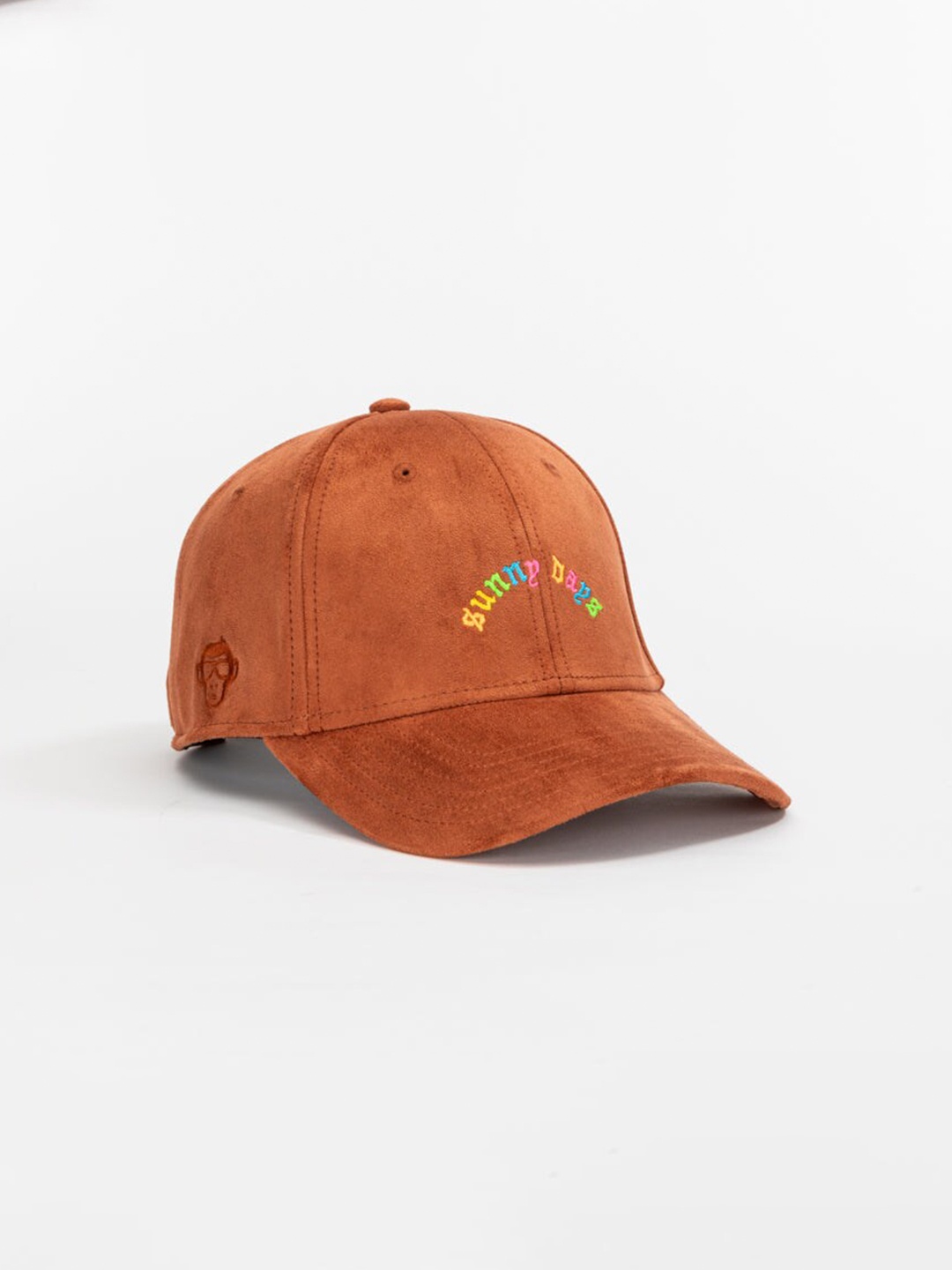 

Urban Monkey Unisex Printed Cotton Snapback Cap, Orange