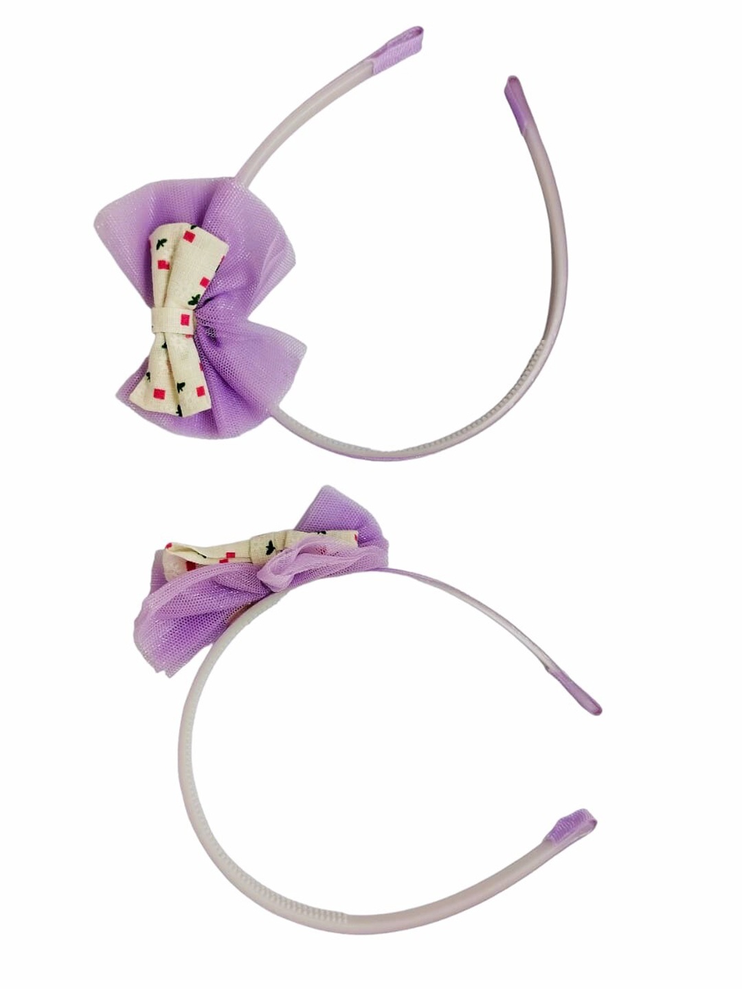 

FEMMIBELLA Girls Set of 2 Hairband, Purple