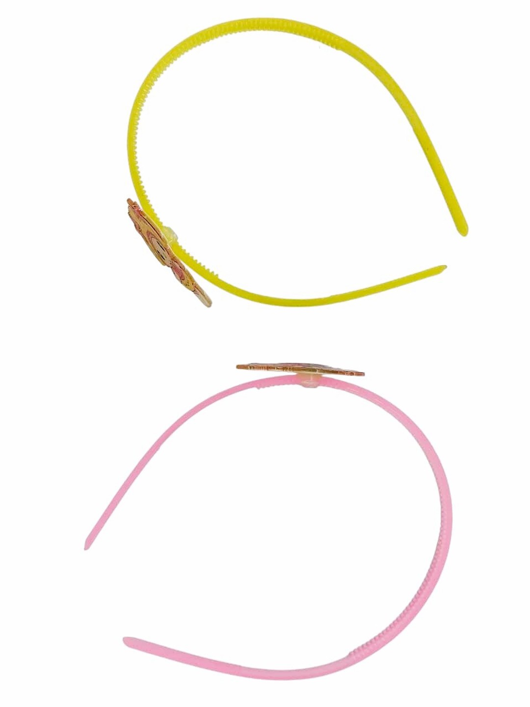 

FEMMIBELLA Girls Set of 2 Hairband, Yellow