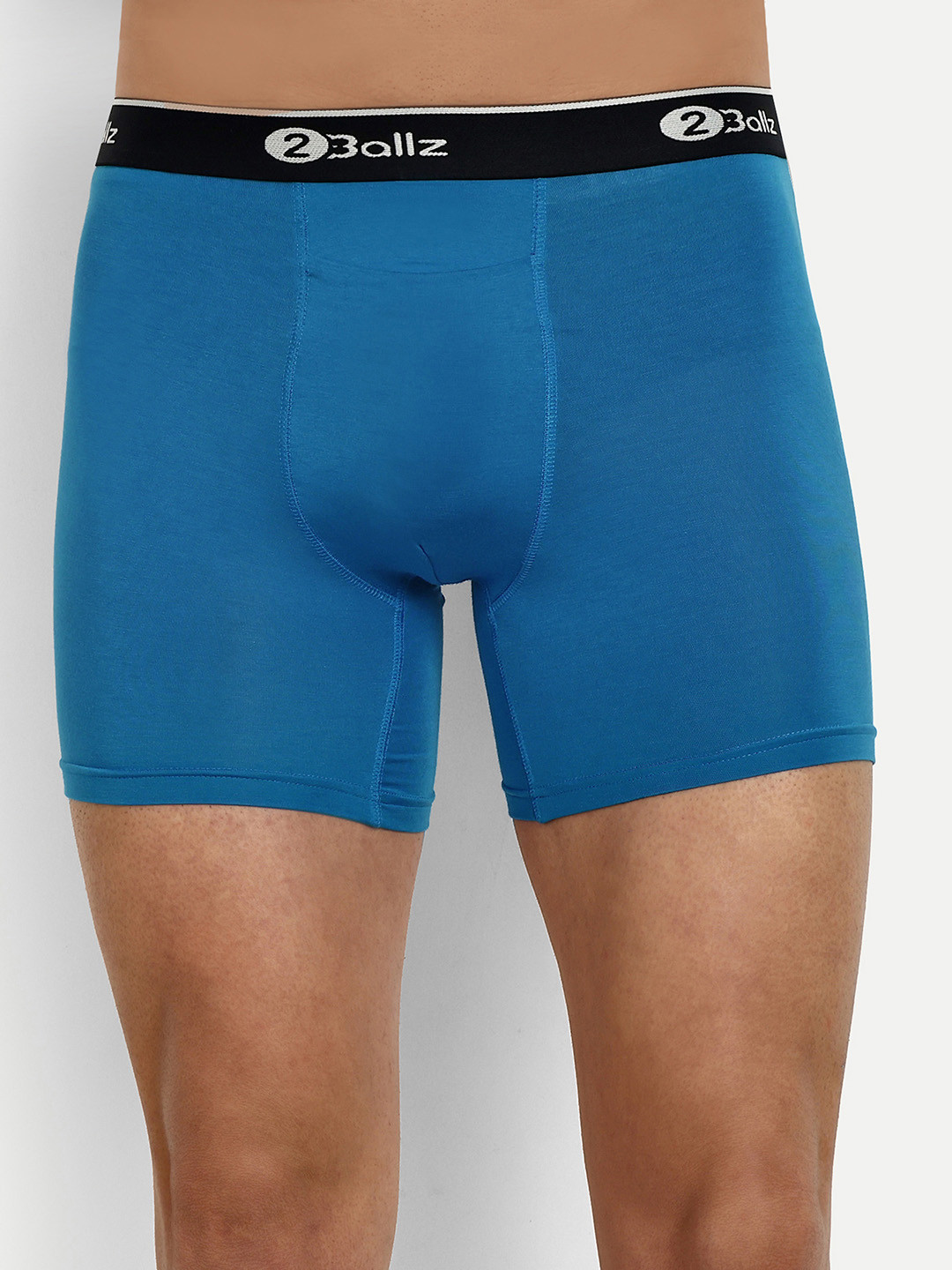 

2BALLZ Advance Trunk with Snug Fit Pouch & Horizontal Fly HB-1-2BT-HYPER, Blue