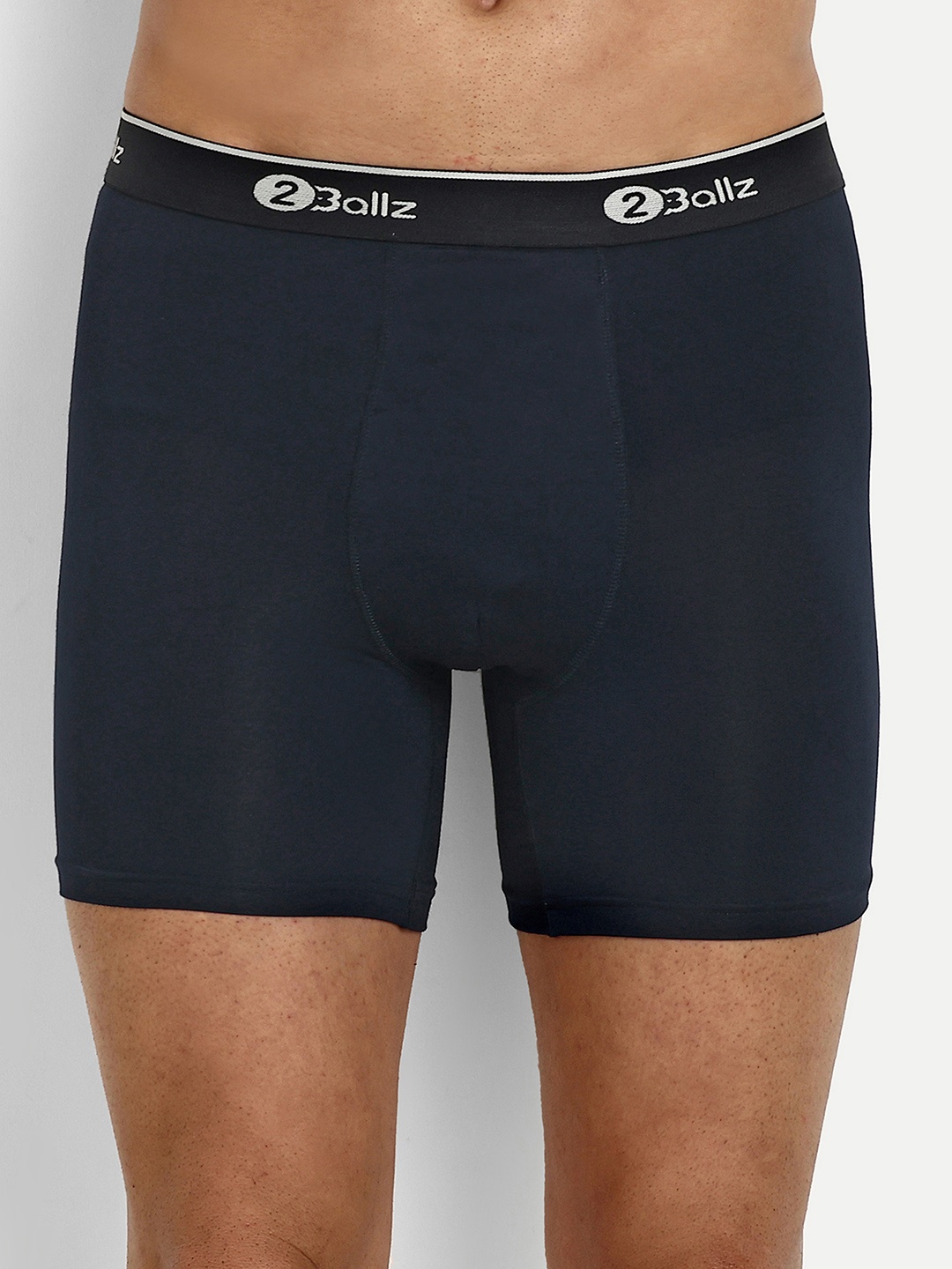 

2BALLZ Men Snug-Fit Advance Trunk KB-1-2BT-KNETT, Navy blue
