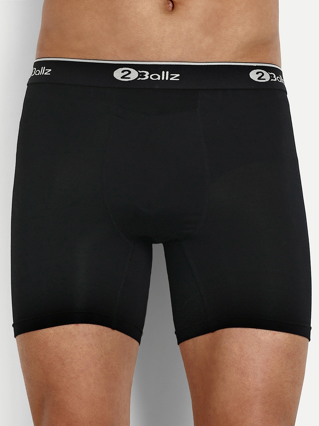 

2BALLZ Snug-Fit Horizontal Fly Advance Trunk B-1-2BT, Black