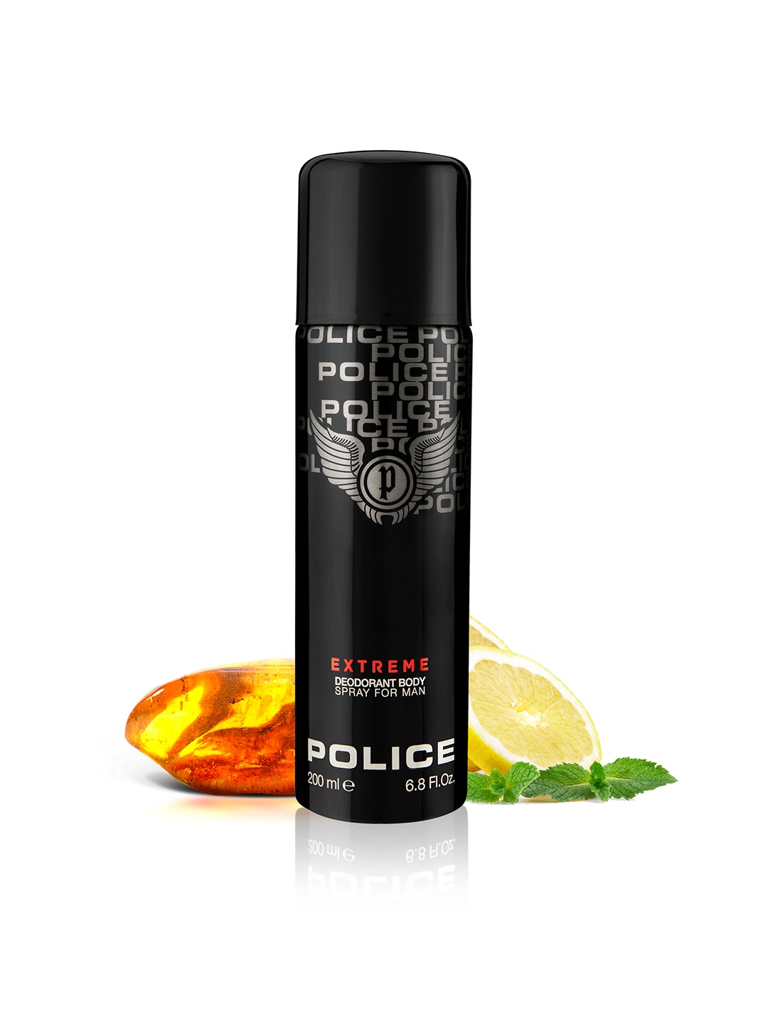 

Police Men Extreme Deodorant Body Spray - 200ml, Black