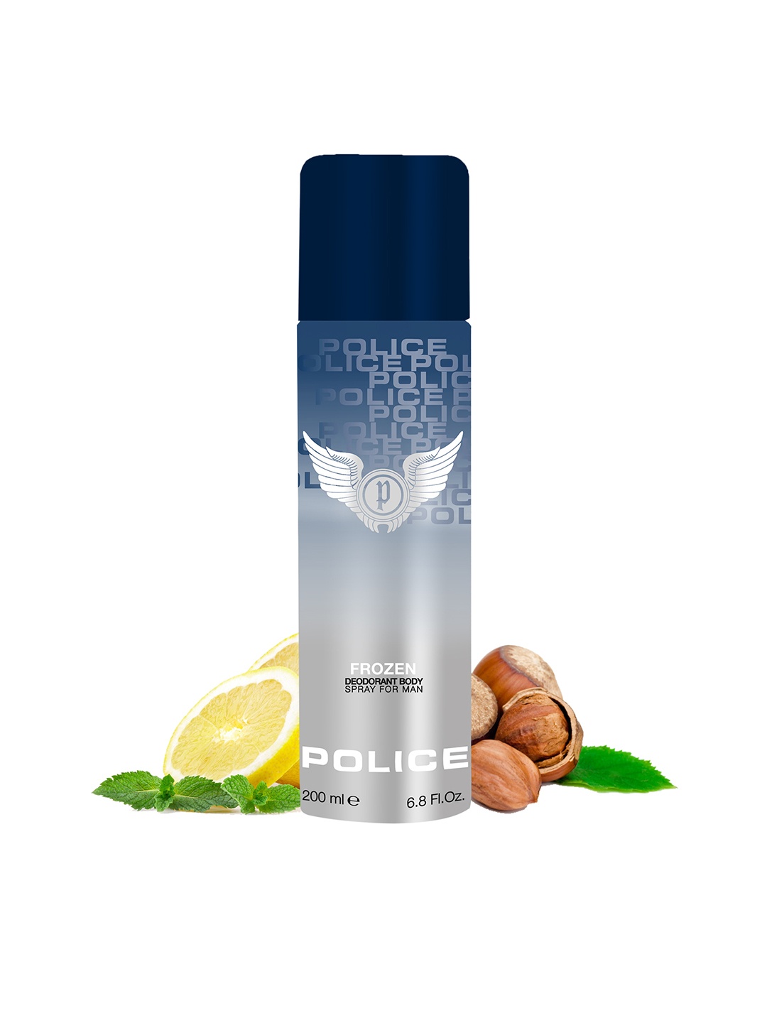

Police Men Frozen Deodorant Body Spray - 200ml, Blue