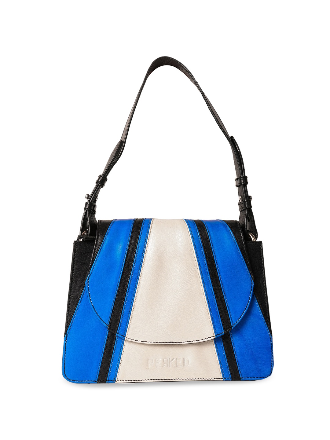 

PERKED Multicoloured Leather Sling Bag, Multi