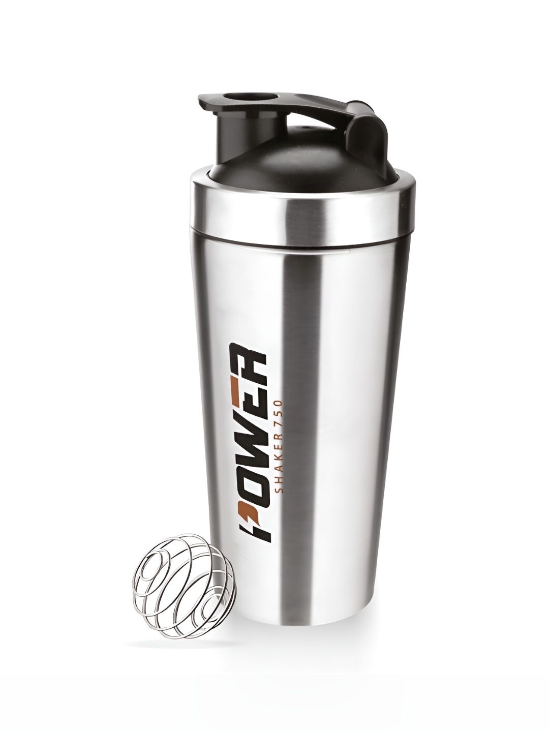 

JOYO SS Power Silver Toned Stainless Steel Dishwasher Safe Shaker 750 ml